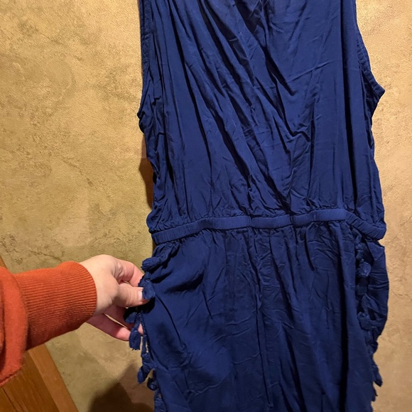 Blue Sleeveless romper - Picture 5 of 5